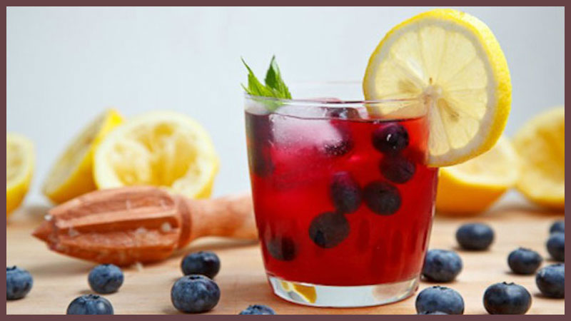 Черничный лимонад — vkusno.co
